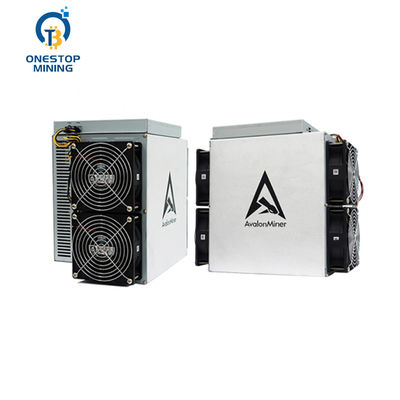 Avalon 1166 Pro 75T 78t 3400w SHA-256 알고리즘 Canaan Bitcoin 마이닝 머신