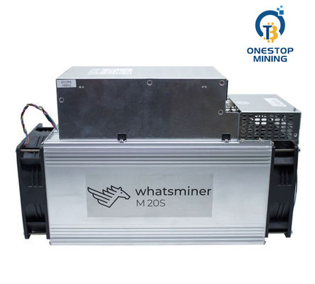 중고/신품 Whatsminer M20s 65th 48W Asic Btc Mining Miner 재고 있음