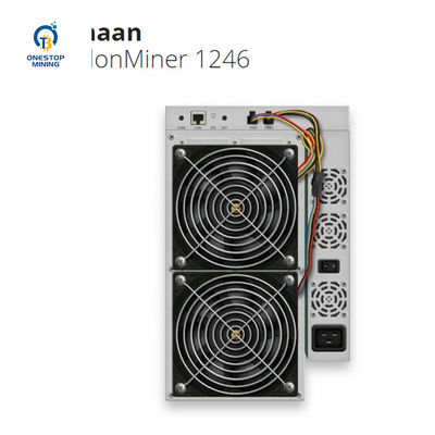 Canaan Avalonminer A1246 90t 85t Canaan 광산 기계 3400W BTC Asic Miner