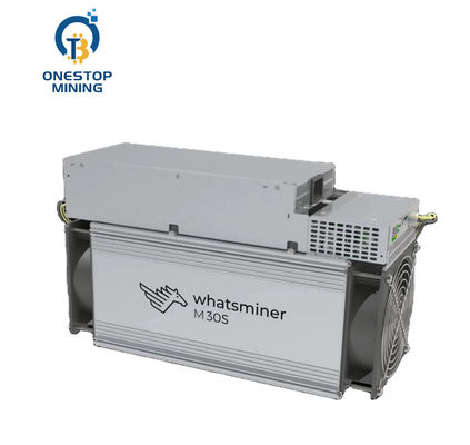 Microbt Whatsminer M30s 88th/S 수익성 높은 38W BTC Asic Miner