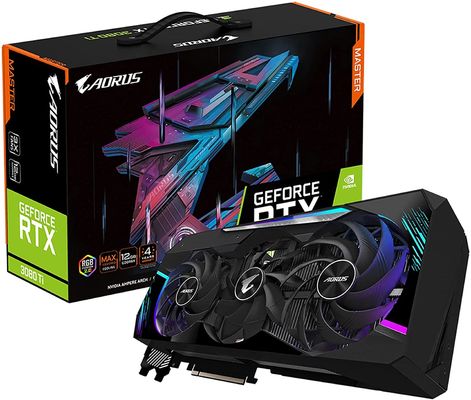 12GB Rtx3080 Ti 기가바이트 Gtx GPU Gddr53080ti 광업 노트북을 위한 영상 게임용 그래픽 카드