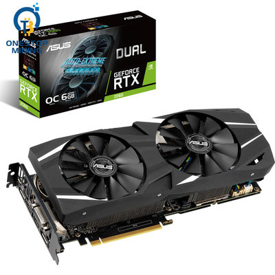 게임에 좋은 Geforce Rtx 2060 6g 8g 비 Lhr 그래픽 카드 광부