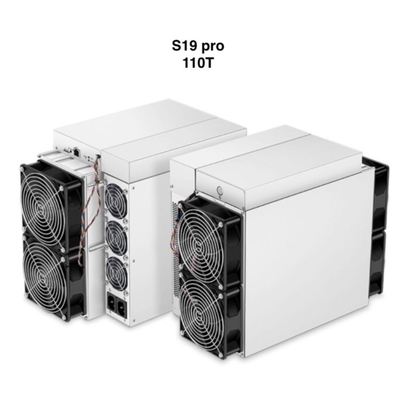 BTC 광부 Bitmain Antminer S19 PRO 110T 3250w Bitcoin 광업