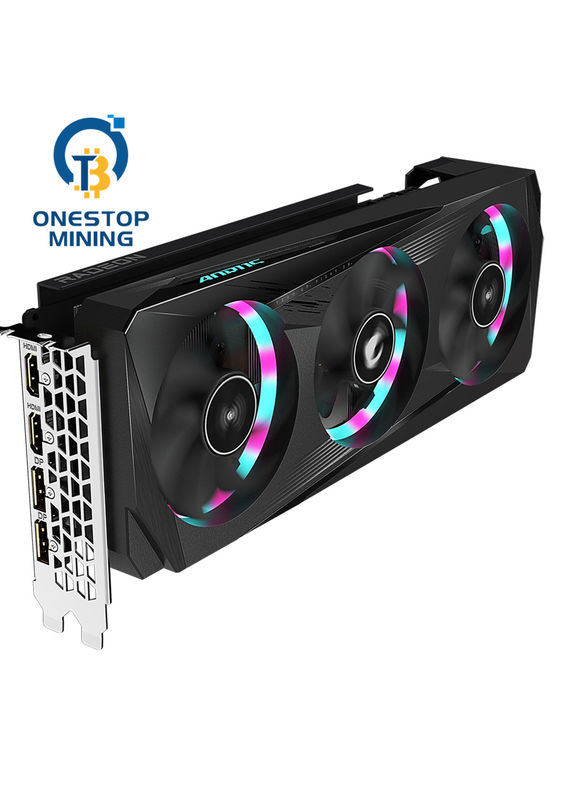 게임을 위한 마스터 Radeon Rx 6700 Xt 12g Rx 6700 Xt 16gb Gpu 그래픽 카드 광부